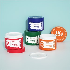 350g Pp Plastic Cream Jar Containers Scrub Jar