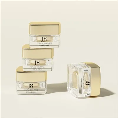 15g Mini Cosmetic Jars 25g Glass Containers For Creams