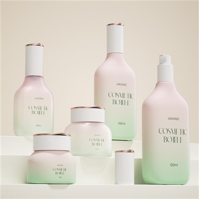 Unique Cosmetic Bottles 30g Glass Packaging For Creams