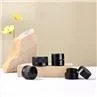 3g 5g Black Glass Concentrate Jar 7g Mini Marijuana Jar Packaging