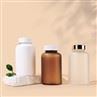 400cc Pill Bottle Plastic Child Proof Lid Medicine Jar