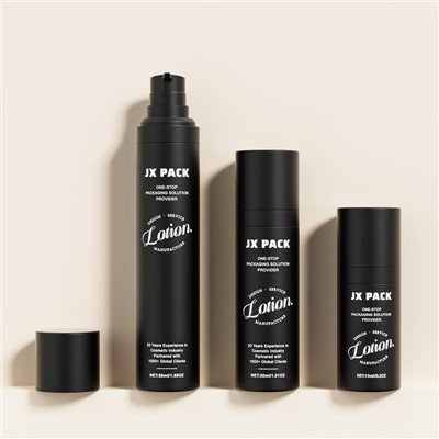 Airless Lotion Bottle 50ml Plastic Foundation Sample Bottles 15ml