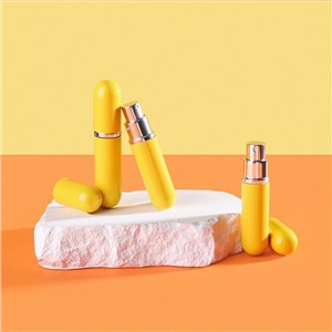 5ml Mini Yellow Perfume Bottle Small Spray Bottle Containers