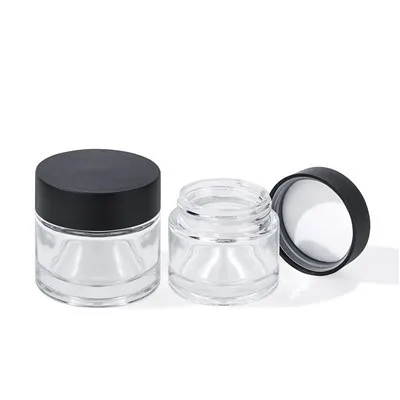 60ml Child Resistant Bottle Packaging Glass Stash Jars