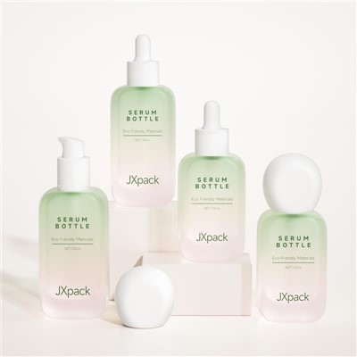 50ml Square Dropper Bottles Glass Lotion Bottle Packaging