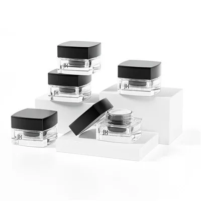 15g Mini Cosmetic Jars 25g Glass Containers For Creams