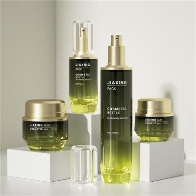 100ml Cosmetic Containers Glass Bottle Skin Care