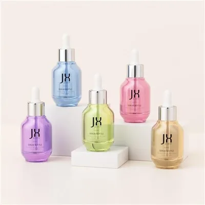 Pipette Bottle 30ml Glass Foundation Pump Spray Bottle