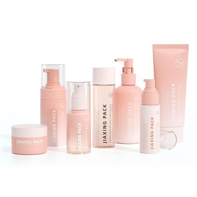 Pet Plastic Cosmetic Containers 30ml 100ml Eco Friendly Skincare Tube