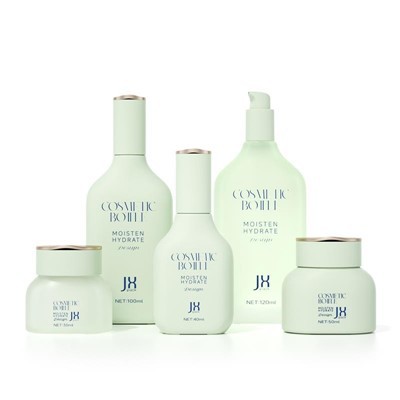 Unique Cosmetic Bottles 30g Glass Packaging For Creams