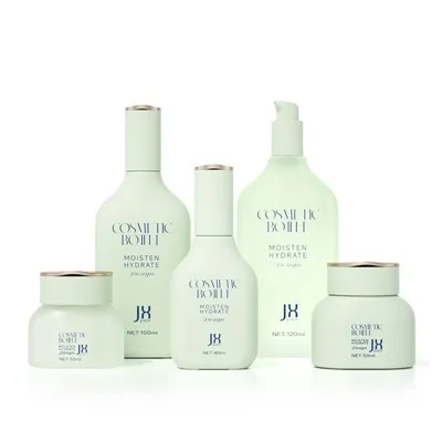 Unique Cosmetic Bottles 30g Glass Packaging For Creams