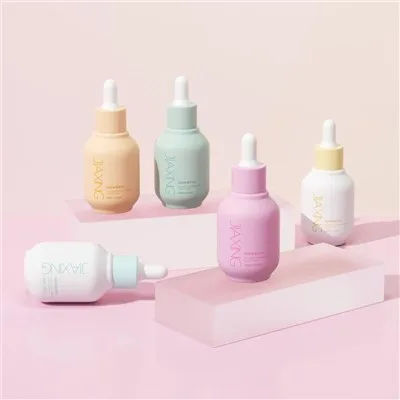 Pipette Bottle 30ml Glass Foundation Pump Spray Bottle