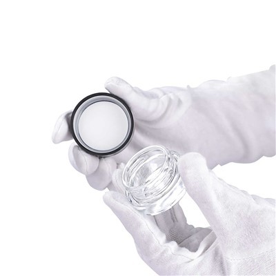 5g 7g 9g Clear Mini Child Resistant Jar Glass Concentrate Bottle