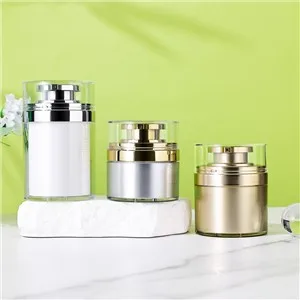 Airless Plastic Lotion Bottles With Pump 30ml Vacuum Bottle