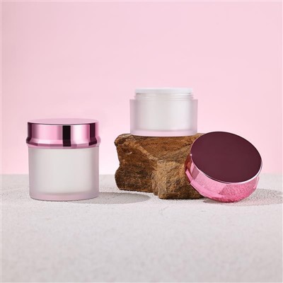 50g 30ml Frosted Cosmetic Cream Jar Packaging