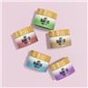 Bamboo Glass Cosmetic Jar 50g Bamboo Lid Cream Jar Container
