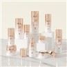Black Round Empty Skincare Glass Containers/20g 30g 50g Cream For Glass Cosmetic Containers/Bottle/Jar/Packaging