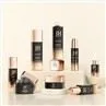Black Square Glass Serum Bottle
