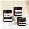 Brown Cosmetic Jars Candle 10g 15g Amber Cream Jars Packaging