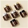 Brown Cosmetic Jars Candle 10g 15g Amber Cream Jars Packaging