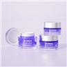 Cosmetic Glass Cream Jar 20g Round Travel Makeup Jars