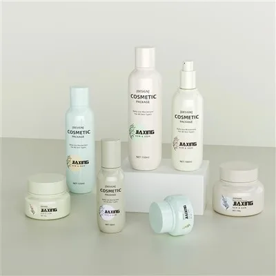 Cosmetic Product Packaging 100ml 120ml Glass Bottles For Skincare