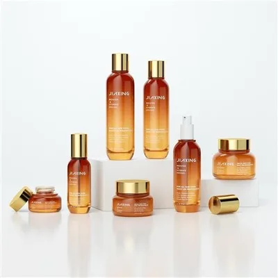 Cosmetic Product Packaging 100ml 120ml Glass Bottles For Skincare