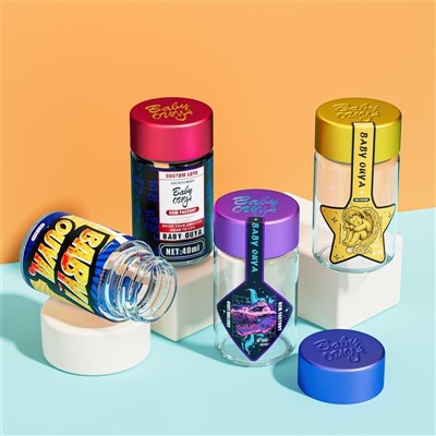 30g Glass Child Resistant Bottle Packaging
