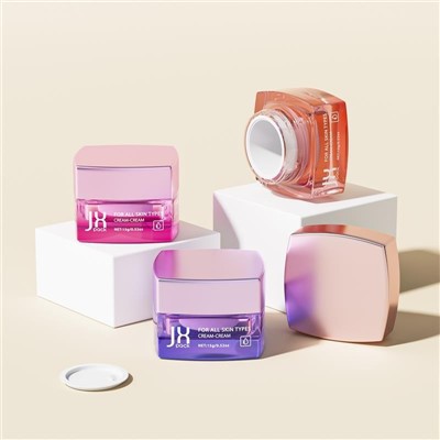 15g Mini Cosmetic Jars 25g Glass Containers For Creams