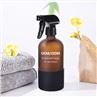 Frosted Amber 500ml Glass Spray Bottle