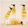 Glass Lotion Bottle 100ml 80ml Hair Oil Pump Bottles