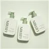 HDPE 150ml Lotion Bottle Square 300ml Shampoo Packaging