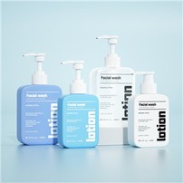 HDPE 150ml Lotion Bottle Square 300ml Shampoo Packaging