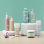 HDPE Plastic Lotion Bottle Scrub Jar Hand Cream Tubes