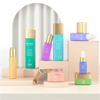 Newest Design Square Matte Black Dropper Bottle Cosmetic 15ml 30ml 50ml Lotion Bottle With Clear Pump