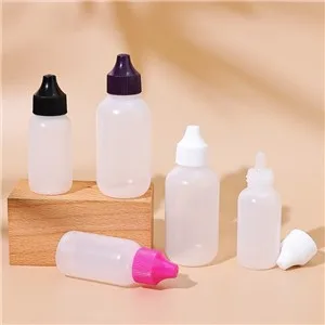 Plastic E Liquid Bottle 30ml 100ml Frosted Pipette Packaging
