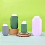Plastic Squeeze Bottles With Flip Top 100ml 200ml Hdpe Bottles