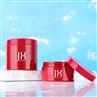 Red 250ml Cosmetic Jars 400ml Pet Plastic Hair Cream Jar