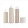 Refillable Cosmetic Packaging 600ml 300ml HDPE Plastic Conditioner Bottle