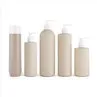 Refillable Cosmetic Packaging 600ml 300ml HDPE Plastic Conditioner Bottle
