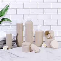 Refillable Cosmetic Packaging 600ml HDPE Conditioner Bottle
