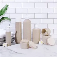 Påfyllningsbar kosmetisk förpackning 600 ml HDPE balsamflaska
