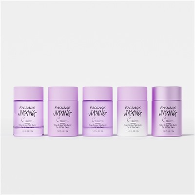 Refillable Skincare Packaging Glass 50ml Cosmetic Containers