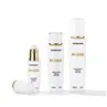 White Glass Cosmetic Bottles 40ml 100ml Skincare Packaging