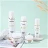 White Glass Cosmetic Bottles 40ml 100ml Skincare Packaging