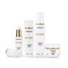 White Glass Cosmetic Bottles 40ml 100ml Skincare Packaging
