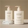 White Lotion Pump Bottle 500ml Wash Bottle Packing