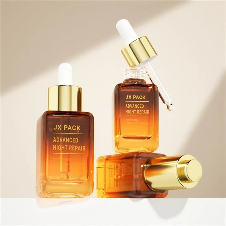 Square 30ml Dropper Bottles With Pipette