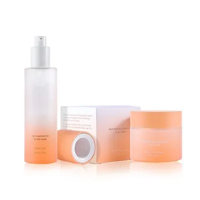 100ml Lotion Pump Bottle Round Glass Liquid Foundation Bottle