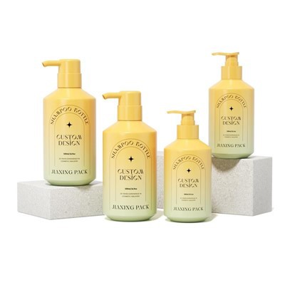 300ml 500ml Body Cream Bottle Plastic Shampoo Bottle